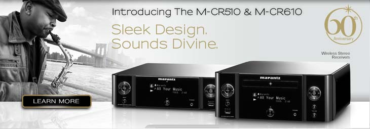 Maranz Melody Stream M-CR510 и Melody Media M-CR610 Maranz Melody Stream M-CR510 и Melody Media M-CR610
